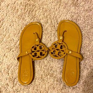 Tory Burch Miller Sandals - patent leather